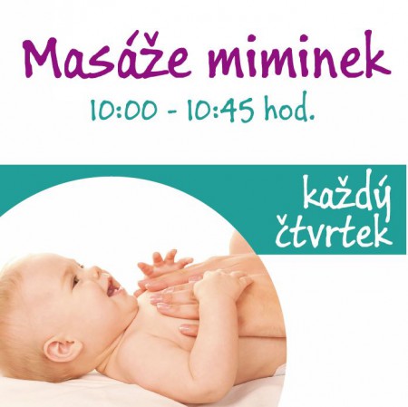 Masáže miminek - 3.11.2016 ZAČÍNÁME